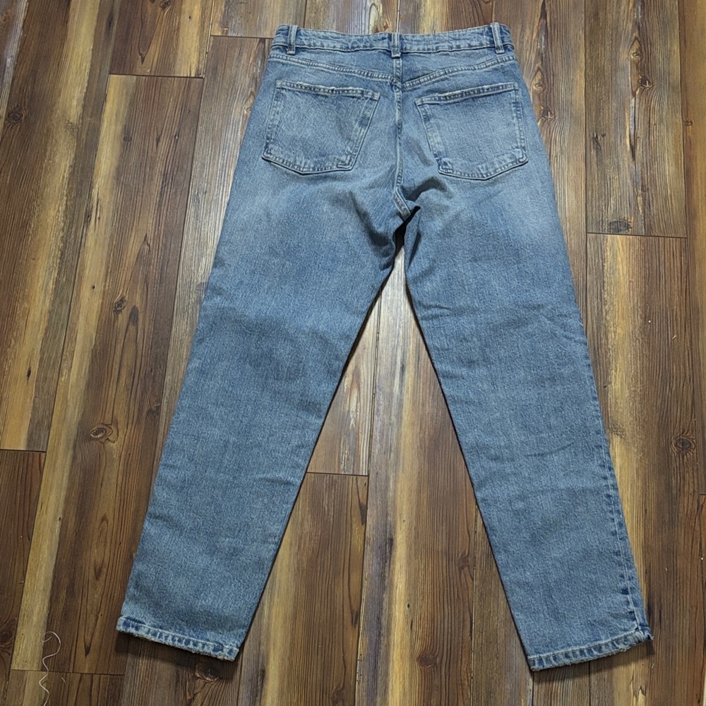 Zara Women's Straight Blue Jeans Size 8 - Picture 6 of 8